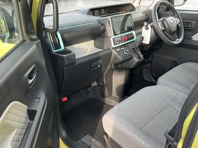 ダイハツ タント X 秋田県 2021(令3)年 4.5万km マスタードイエローマイカメタリック 純正SDナビ/純正CD、DVD、BT、TV/パワースライドドア/全方位カメラ/ドライブレコーダー/コーナーセンサー/ETC/スペアキー/取説、保証書