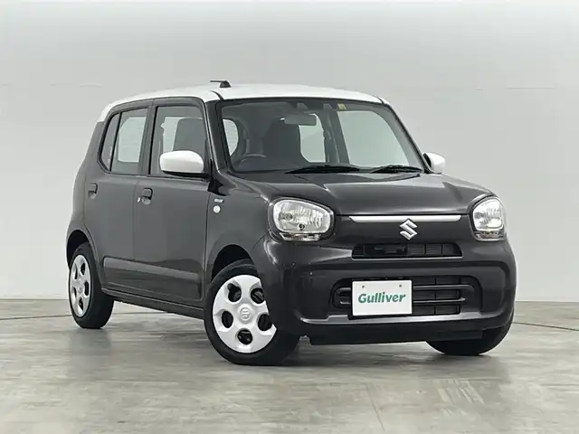 スズキ アルト ハイブリッドS 福島県 2022(令4)年 0.9万km アーバンブラウンパールメタリック 2トーン スズキセーフティサポート/・デュアルセンサー/・ブレーキサポートII/・前後誤発進抑制機能/・後退時ブレーキサポート/・ハイビームアシスト/・車線逸脱防止機能/・ふらつき警報/・先行車発進お知らせ機能/・コーナーセンサー/純正7インチディスプレイオーディオ/・BT/USB/Android Auto/Apple CarPlay/AM/FM/オートライト/・ヘッドライトレベライザー/シートヒーター/バックカメラ/ハンドルリモコン/スペアキー