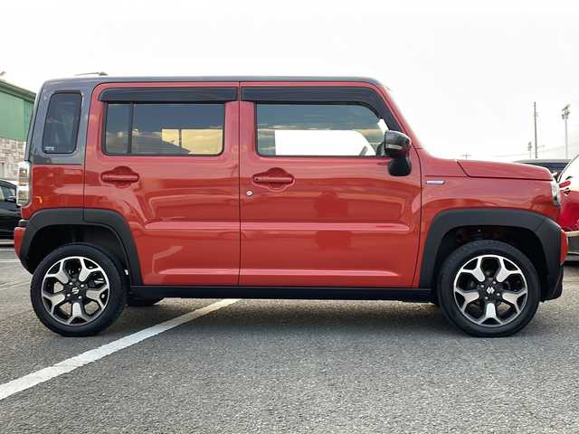 スズキ ハスラー HYBRID X 徳島県 2020(令2)年 7.2万km バーミリオンオレンジ/ガンメタリック2トーン 7ワイド型ナビ【MDV-D407BTW】/（Bluetooth/ワンセグ/CD/DVD/FM/AM/SD/USB/ipod）/バックカメラ/シートヒーター（D+N席）/デュアルカメラブレーキサポート/クリアランスソナー/LEDヘッドライト/オートハイビーム/フォグライト/ETC/純正AW/社外フロアマット/ドアバイザー/電格ミラー/プッシュスタート/スマートキー