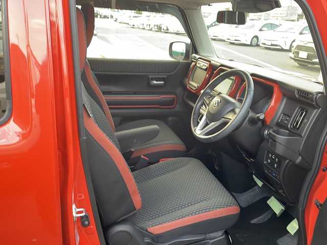 スズキ ハスラー HYBRID X 徳島県 2020(令2)年 7.2万km バーミリオンオレンジ/ガンメタリック2トーン 7ワイド型ナビ【MDV-D407BTW】/（Bluetooth/ワンセグ/CD/DVD/FM/AM/SD/USB/ipod）/バックカメラ/シートヒーター（D+N席）/デュアルカメラブレーキサポート/クリアランスソナー/LEDヘッドライト/オートハイビーム/フォグライト/ETC/純正AW/社外フロアマット/ドアバイザー/電格ミラー/プッシュスタート/スマートキー