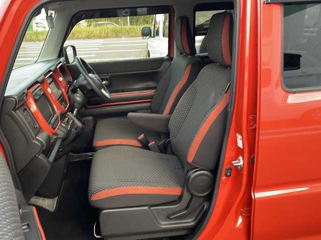 スズキ ハスラー HYBRID X 徳島県 2020(令2)年 7.2万km バーミリオンオレンジ/ガンメタリック2トーン 7ワイド型ナビ【MDV-D407BTW】/（Bluetooth/ワンセグ/CD/DVD/FM/AM/SD/USB/ipod）/バックカメラ/シートヒーター（D+N席）/デュアルカメラブレーキサポート/クリアランスソナー/LEDヘッドライト/オートハイビーム/フォグライト/ETC/純正AW/社外フロアマット/ドアバイザー/電格ミラー/プッシュスタート/スマートキー