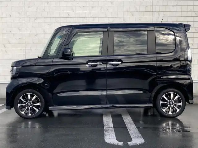 ホンダ Ｎ ＢＯＸ カスタム G EX ホンダセンシング 静岡県 2019(令1)年 4.7万km クリスタルブラックパール HondaSENSING/純正メモリーナビ(VXM-194VFi)/　AM FM CD DVD Bluetooth USb/ビルトインETC/LEDオートヘッドランプ/レーダークルーズコントロール/両側パワースライドドア/アレルクリーンプラスシート/ステアリングスイッチ/純正14インチアルミホイール/リアクリアランスソナー/リアロールサンシェード/フルセグTV/バックモニター/ドライブレコーダー