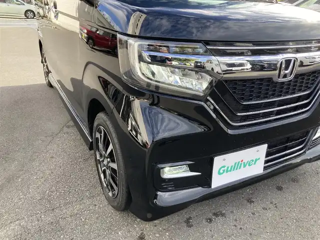 ホンダ Ｎ ＢＯＸ カスタム G EX ホンダセンシング 静岡県 2019(令1)年 4.7万km クリスタルブラックパール HondaSENSING/純正メモリーナビ(VXM-194VFi)/　AM FM CD DVD Bluetooth USb/ビルトインETC/LEDオートヘッドランプ/レーダークルーズコントロール/両側パワースライドドア/アレルクリーンプラスシート/ステアリングスイッチ/純正14インチアルミホイール/リアクリアランスソナー/リアロールサンシェード/フルセグTV/バックモニター/ドライブレコーダー