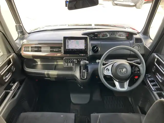 ホンダ Ｎ ＢＯＸ カスタム G EX ホンダセンシング 静岡県 2019(令1)年 4.7万km クリスタルブラックパール HondaSENSING/純正メモリーナビ(VXM-194VFi)/　AM FM CD DVD Bluetooth USb/ビルトインETC/LEDオートヘッドランプ/レーダークルーズコントロール/両側パワースライドドア/アレルクリーンプラスシート/ステアリングスイッチ/純正14インチアルミホイール/リアクリアランスソナー/リアロールサンシェード/フルセグTV/バックモニター/ドライブレコーダー
