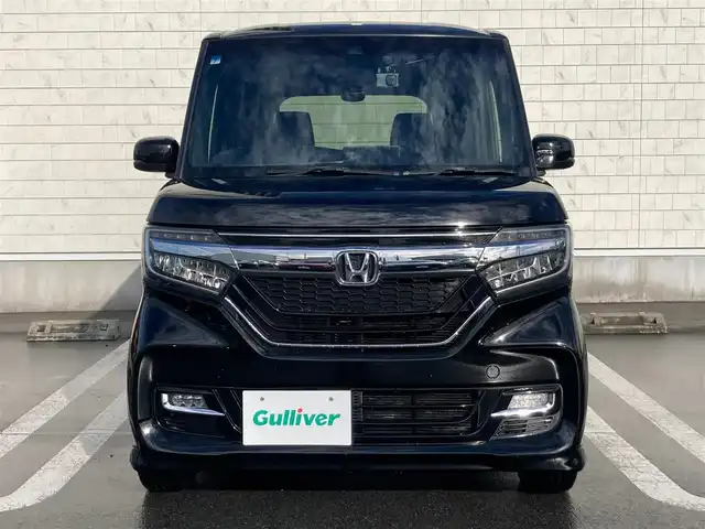 ホンダ Ｎ ＢＯＸ カスタム G EX ホンダセンシング 静岡県 2019(令1)年 4.7万km クリスタルブラックパール HondaSENSING/純正メモリーナビ(VXM-194VFi)/　AM FM CD DVD Bluetooth USb/ビルトインETC/LEDオートヘッドランプ/レーダークルーズコントロール/両側パワースライドドア/アレルクリーンプラスシート/ステアリングスイッチ/純正14インチアルミホイール/リアクリアランスソナー/リアロールサンシェード/フルセグTV/バックモニター/ドライブレコーダー