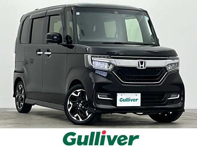 ホンダ Ｎ ＢＯＸ カスタム G EX ターボ ホンダセンシング 宮城県 2019(平31)年 2万km クリスタルブラックパール 純正8型ナビ/・BT接続/フルセグTV/ミュージックプレイヤー接続/両側パワースライドドア/ホンダセンシング/・衝突軽減ブレーキ/・アダプティブクルーズコントロール/・路外逸脱抑制機能/・オートハイビーム/助手席スーパースライドシート/ハーフレザーシート/パドルシフト/充電用USBポート/LEDヘッドライト/フォグランプ/シーケンシャルターンランプ/純正15インチアルミホイール/禁煙車