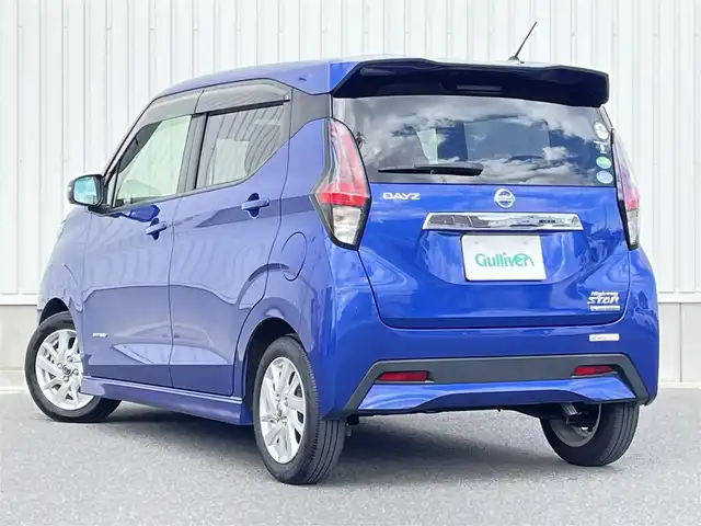 日産 デイズ HWS X プロパイロットED 群馬県 2021(令3)年 1.5万km アトランティックブルー ワンオーナー/純正ディスプレイオーディオ/（Bluetooth/USB/AppleCarPlay）/インテリジェントアラウンドビューモニター/プロパイロット/インテリジェントエマージェンシーブレーキ/車線逸脱警報/踏み間違い衝突防止アシスト/車線逸脱防止支援システム/前方衝突予測警報/ふらつき警報/標識検知機能/先行車発進お知らせ/フロント・バックソナー/LEDヘッドランプ/ステアリングリモコン/電動パーキングブレーキ/オートブレーキホールド/プッシュスタート/ウィンカーミラー/純正フロアマット/ドアバイザー/保証書/取扱説明書