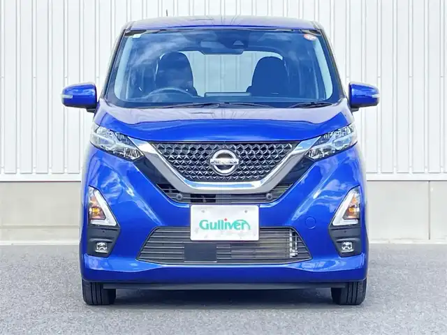 日産 デイズ HWS X プロパイロットED 群馬県 2021(令3)年 1.5万km アトランティックブルー ワンオーナー/純正ディスプレイオーディオ/（Bluetooth/USB/AppleCarPlay）/インテリジェントアラウンドビューモニター/プロパイロット/インテリジェントエマージェンシーブレーキ/車線逸脱警報/踏み間違い衝突防止アシスト/車線逸脱防止支援システム/前方衝突予測警報/ふらつき警報/標識検知機能/先行車発進お知らせ/フロント・バックソナー/LEDヘッドランプ/ステアリングリモコン/電動パーキングブレーキ/オートブレーキホールド/プッシュスタート/ウィンカーミラー/純正フロアマット/ドアバイザー/保証書/取扱説明書