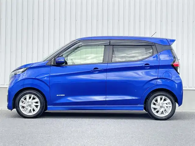 日産 デイズ HWS X プロパイロットED 群馬県 2021(令3)年 1.5万km アトランティックブルー ワンオーナー/純正ディスプレイオーディオ/（Bluetooth/USB/AppleCarPlay）/インテリジェントアラウンドビューモニター/プロパイロット/インテリジェントエマージェンシーブレーキ/車線逸脱警報/踏み間違い衝突防止アシスト/車線逸脱防止支援システム/前方衝突予測警報/ふらつき警報/標識検知機能/先行車発進お知らせ/フロント・バックソナー/LEDヘッドランプ/ステアリングリモコン/電動パーキングブレーキ/オートブレーキホールド/プッシュスタート/ウィンカーミラー/純正フロアマット/ドアバイザー/保証書/取扱説明書