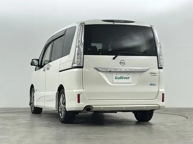 日産 セレナ ライダー BラインS HVAセーフ 福島県 2014(平26)年 6.4万km ブリリアントホワイトパール 衝突軽減/・車線逸脱警報/・踏み間違い防止/・クリアランスソナー/純正SDナビ/全方位カメラ/・バックカメラ/両側パワースライドドア/クルーズコントロール/LEDオートライト/・フォグライト/3列シート/・ロールサンシェード/・ウォークスルー/純正アルミホイール付きサマータイヤ/革ステアリング/・ステアリングリモコン/純正フロアマット/純正ドアバイザー/電動格納ミラー/・ウィンカーミラー/前後ドラレコ/ETC/アイドリングストップ/プッシュスタート/・スマートキー/・スペアキー