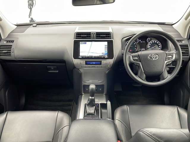 トヨタ ランドクルーザー プラド TX 千葉県 2020(令2)年 5.2万km ブラック 衝突軽減ブレーキ/オートマチックハイビーム/レーンキープアシスト/社外ナビ/（フルセグ/Bluetooth/FM/AM）/モデリスタエアロ/バックカメラ/電動格納ミラー/シートカバー/ＷＡＬＤアルミホイール/純正EGスターター