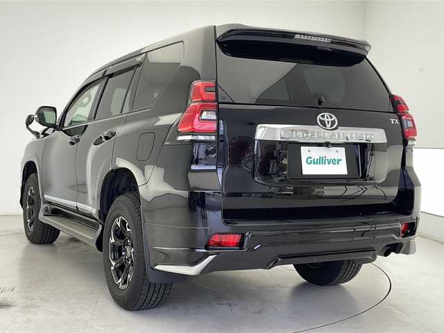 トヨタ ランドクルーザー プラド TX 千葉県 2020(令2)年 5.2万km ブラック 衝突軽減ブレーキ/オートマチックハイビーム/レーンキープアシスト/社外ナビ/（フルセグ/Bluetooth/FM/AM）/モデリスタエアロ/バックカメラ/電動格納ミラー/シートカバー/ＷＡＬＤアルミホイール/純正EGスターター