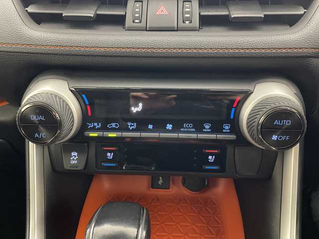 トヨタ ＲＡＶ４ アドベンチャー 群馬県 2020(令2)年 7.9万km アティチュードブラックマイカ ＪＡＯＳエアロ　純正９型ナビ　全周囲カメラ　ブラインドスポットモニター　アダプティブクルーズコントロール　電動リアゲート　ステアリングヒーター　シートヒーター　エアシート　ＥＴＣ　スマートキー　禁煙車