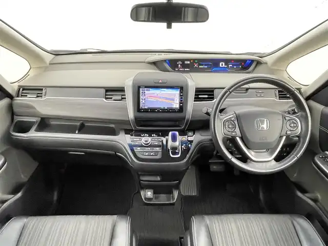 ホンダ フリード＋ ハイブリット EX 千葉県 2019(令1)年 6.5万km モダンスティールM 禁煙車/純正メモリナビ/　CD/DVD/BT/フルセグTV/両側パワースライドドア/ホンダセンシング/・衝突軽減ブレーキ〈CMBS〉/・誤発進抑制機能/・ACC〈アダプティブ・クルーズ・コントロール〉/・LKAS〈車線維持支援システム〉/・歩行者事故低減ステアリング/・路外逸脱抑制機能/・先行車発進お知らせ機能/・標識認識機能/バックカメラ/ビルトインETC/前席シートヒーター/プッシュスタート＆スマートキー/純正15インチアルミホイール/LEDヘッドライト/フォイグライト