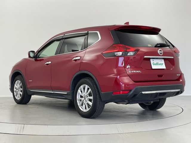 日産 エクストレイル ハイブリッド 20X 福島県 2017(平29)年 9.2万km ガーネットレッド /禁煙車//アラウンドビューモニター//デジタルインナーミラー//純正ナビ/CD・DVD・BT・MSV・フルセグTV//ＥＴＣ//クリアランスソナー//プロパイロット//パワーバックドア//レーンアシスト//カプロンシート//ドライブレコーダー//フォグライト//オートライト//取扱説明書//スマートキー