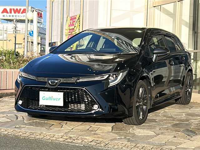 トヨタ カローラツーリング ダブルバイビー 静岡県 2020(令2)年 3.2万km ブラックマイカ ディスプレイオーディオ/バックカメラ/合皮レザーシート/シートヒーターD＋N席/ハンドルヒーター/ドライブレコーダー/追従ありクルーズコントロール/RSA/W＋サイドエアバッグ/カーテンエアバッグ/コーナーセンサー/ETC/LEDヘッドライト/フォグランプ/スマートキー/スペアキー×１/パーキングサポートブレーキ
