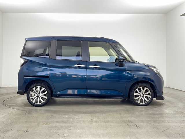 トヨタ タンク カスタムG－T 兵庫県 2017(平29)年 6.9万km レーザーブルークリスタルシャイン ・純正9インチナビ（NSZT-Y66T）/CD/DVD/SD/TV/Bluetooth/・バックカメラ/・ETC/・純正ドライブレコーダー/・クルーズコントロール/・スマートアシストII/衝突回避支援ブレーキ機能/衝突警報機能/車線逸脱警報機能/誤発進抑制制御機能/後方誤発進抑制制御機能/先行車発進お知らせ機能/・ＬＥＤヘッドライト/・オートライト/・フォグランプ/・両側パワースライドドア/・アイドリングストップ/・純正15インチアルミホイール/・純正フロアマット/・スマートキー/・プッシュスタート