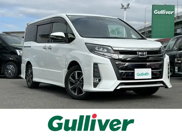 トヨタ ノア Si ダブルバイビー 愛知県 2018(平30)年 6.8万km ホワイトパールクリスタルシャイン スマートキー/プッシュスタート/アルパインナビ/フルセグTV/BT/バックカメラ/ETC/純正16インチAW/両側パワースライドドア/トヨタセーフティセンス/クルーズコントロール/ドライブレコーダー（SD無し）/ハーフレザーシート/純正フロアマット/純正ドアバイザー/取説、保証書