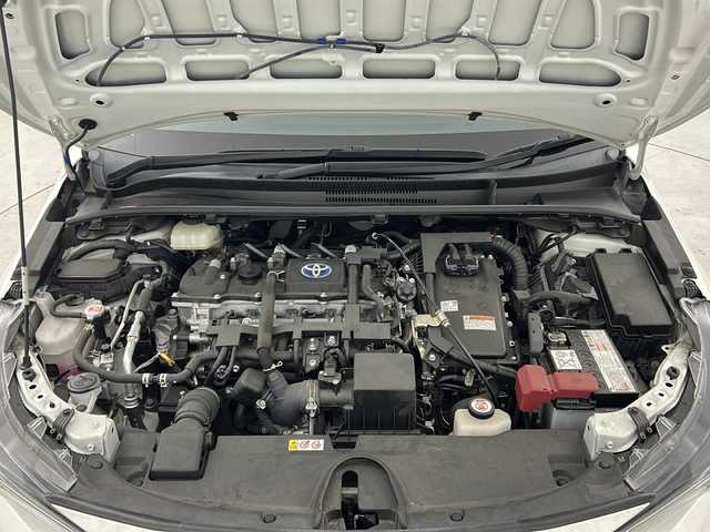 トヨタ カローラツーリング ハイブリッド ダブルバイビー 宮城県 2021(令3)年 6.8万km ホワイトパールクリスタルシャイン 禁煙車/トヨタセーフティーセンス/・プリクラッシュセーフティーシステム/・パーキングサポートブレーキ/・リアクロストラフィックアラート/・ロードサインアシスト/・レーダークルーズコントロール/・オートマチックハイビーム/ブラインドスポットモニター/純正9インチディスプレイオーディオ/（BT.CD.DVD.Applecarplay.AndroidAuto）/バックカメラ/フルセグテレビ/ビルトインETC/前後ドライブレコーダー/前席シートヒーター/ハーフレザーシート/ステアリングヒーター/電動パーキングブレーキ/AUTOHOLD/革巻きステアリング/ステアリングスイッチ/プッシュスタート/スマートキー/純正フロアマット/LEDヘッドライト/純正17インチアルミホイール/横滑り防止機能/アイドリングストップ/クリアランスソナー