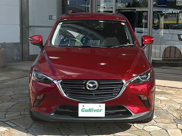 マツダ ＣＸ－３ 15S ツーリング 静岡県 2023(令5)年 2.1万km ソウルレッドクリスタルM 純正ナビ（FM AM aha Stitcher Bluetooth USB CD AUX DVD フルセグTV）/全方位カメラ/バックカメラ/ドライブレコーダー/MTモード付きAT/BSM/電動パーキング/オートホールド/ステアリングリモコン/前後コーナーセンサー/純正アルミホイール/W＋サイドエアバッグ/カーテンエアバッグ/LEDヘッドライト/スマートキー/スペアキー×１/プッシュスタート