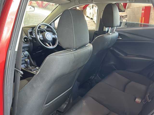 マツダ ＣＸ－３ 15S ツーリング 静岡県 2023(令5)年 2.1万km ソウルレッドクリスタルM 純正ナビ（FM AM aha Stitcher Bluetooth USB CD AUX DVD フルセグTV）/全方位カメラ/バックカメラ/ドライブレコーダー/MTモード付きAT/BSM/電動パーキング/オートホールド/ステアリングリモコン/前後コーナーセンサー/純正アルミホイール/W＋サイドエアバッグ/カーテンエアバッグ/LEDヘッドライト/スマートキー/スペアキー×１/プッシュスタート