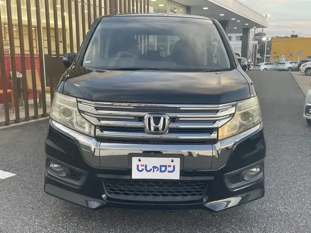 ホンダ ステップワゴン スパーダ Z クールスピリット 千葉県 2013(平25)年 9.5万km プレミアムスパークルブラックパール (株)IDOMが運営する【じしゃロン八千代店】の自社ローン対象車両になります。こちらは現金またはオートローンご利用時の価格です。自社ローンご希望の方は別途その旨お申付け下さい。/純正ナビ（VXM-135VFNi）/ビルトインETC/バックカメラ/クルーズコントロール/ステアリングリモコン/パドルシフト/両側パワースライドドア/純正アルミホイール/ドアバイザー/ウインカーミラー/フォグランプ/オートライト