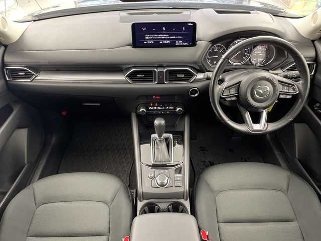 マツダ ＣＸ－５ XD スマートエディション 岐阜県 2022(令4)年 2.8万km マシーングレープレミアムM 純正10.25インチセンターディスプレイ/FM AM/Bluetooth /USB/フルセグテレビ/360度カメラ/革巻きステアリング/ステアリングリモコン/LEDヘッドライト/オートライト/ETC/レーダークルーズコントロール/レーンキープアシストシステム/レーンデパーチャーアラート/速度標識認識警報/車間認知支援システム/ブラインドスポットモニター/衝突被害軽減ブレーキ/パーキングセンサー