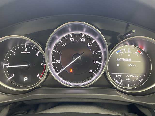 マツダ ＣＸ－５ XD スマートエディション 岐阜県 2022(令4)年 2.8万km マシーングレープレミアムM 純正10.25インチセンターディスプレイ/FM AM/Bluetooth /USB/フルセグテレビ/360度カメラ/革巻きステアリング/ステアリングリモコン/LEDヘッドライト/オートライト/ETC/レーダークルーズコントロール/レーンキープアシストシステム/レーンデパーチャーアラート/速度標識認識警報/車間認知支援システム/ブラインドスポットモニター/衝突被害軽減ブレーキ/パーキングセンサー