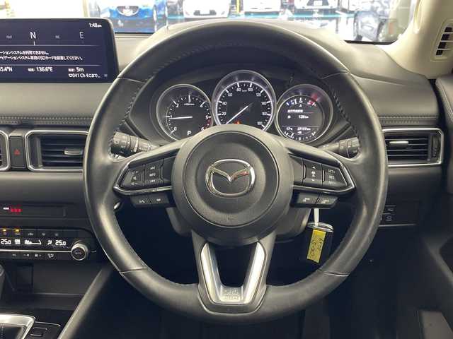 マツダ ＣＸ－５ XD スマートエディション 岐阜県 2022(令4)年 2.8万km マシーングレープレミアムM 純正10.25インチセンターディスプレイ/FM AM/Bluetooth /USB/フルセグテレビ/360度カメラ/革巻きステアリング/ステアリングリモコン/LEDヘッドライト/オートライト/ETC/レーダークルーズコントロール/レーンキープアシストシステム/レーンデパーチャーアラート/速度標識認識警報/車間認知支援システム/ブラインドスポットモニター/衝突被害軽減ブレーキ/パーキングセンサー