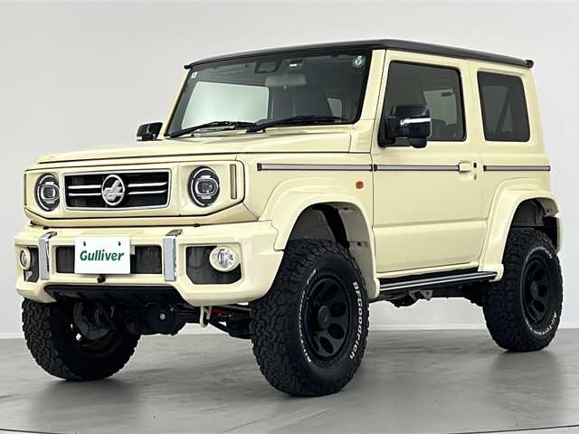 スズキ ジムニー シエラ JC 福島県 2020(令2)年 2.2万km シフォンアイボリーメタリックブラック2トーンルーフ /禁煙車//4WD//アルパイン9インチナビ//フルセグTV//Bluetooth Audio//バックカメラ//ETC//3インチリフトアップ//社外16インチアルミホイール//オールテレーンタイヤ//社外テールランプ//リトルG仕様//革調シートカバー//シートヒーター//衝突軽減システム//前後ドライブレコーダー//クルーズコントロール//レーンキープアシスト//社外フロアマット//LEDヘッドライト//オートライト//フォグランプ//オートハイビーム//スペアタイヤハードカバー