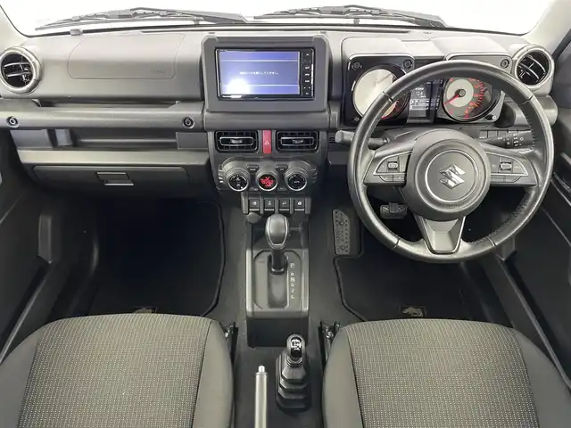 スズキ ジムニー シエラ JC 富山県 2020(令2)年 3.3万km ブルーイッシュブラックパール3 社外ナビ（AM/FM/DVD/BT/フルセグ）/バックカメラ/D/N席シートヒーター/衝突被害軽減システム/クルーズコントロール/レーンキープアシスト/純正アルミホイール/純正フロアマット/オートLEDライト/フォグライト/革巻きステアリング/ステアリングスイッチ/スマートキー