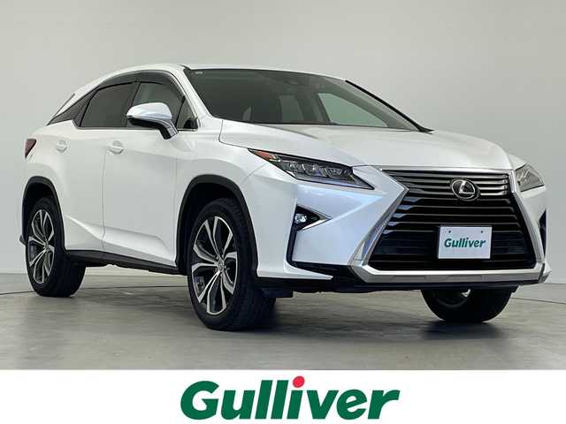 レクサス ＲＸ 200t 岐阜県 2017(平29)年 5.3万km ソニッククォーツ 純正SDナビ/フルセグ/BT/DVD/BD/USB/バックカメラ/ビルトインETC2.0/社外ドライブレコーダー/トヨタセーフティセンス/・レーダークルーズコントロール/・プリクラッシュセーフティ/・レーンキープアシスト/・オートマチックハイビーム/三眼LEDヘッドライト/フォグランプ/シーケンシャルウインカー/100V充電/MTモード付AT/パワーバックドア/トノカバー/ハーフレザーシート/本革ステアリング/アイドリングストップ/純正20インチAW/純正フロアマット/サイドバイザー/ターボ車