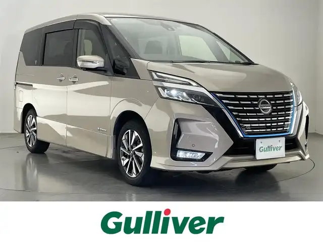 日産 セレナ e－パワー ハイウェイスター V 愛知県 2021(令3)年 4.1万km カシミヤグレージュ 純正１０型ナビ　全方位カメラ　禁煙　プロパイロット　デジタルインナーミラー　ＢＳＭ　ハンズフリー両側パワスラ　ＥＴＣ　衝突軽減　追従クルコン　ハンドル支援　ＬＥＤオートライト　コーナーセンサー　ドライブレコーダー　エマージェンシーブレーキ　純正OP16インチアルミ　電動パーキングブレーキ　オートホールド　ナビ連動純正ドラレコ