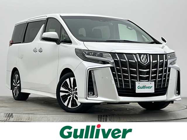 トヨタ アルファード S Cパッケージ 宮城県 2019(令1)年 5.9万km ホワイトパールクリスタルシャイン 純正10型ナビ/・BT接続/フルセグTV/CD/DVD/ミュージックサーバー/純正12型フリップダウンモニター/ブラインドスポットモニター/デジタルインナーミラー/純正18インチAW/両側パワースライドドア/パワーバックドア/パワーシート/シートメモリー/シートヒーター/エアシート/トヨタセーフティセンス/・オートマチックハイビーム/・レーダークルーズコントロール/・プリクラッシュセーフティ/・レーントレーシングアシスト/革巻きステアリング/ステアリングヒーター/LEDヘッドライト/フォグランプ/バックカメラ/ETC/禁煙車