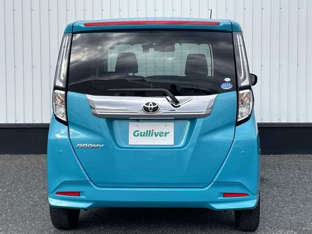 トヨタ ルーミー カスタムG 千葉県 2020(令2)年 2.1万km ターコイズブルーマイカメタリック 純正9インチディスプレイオーディオ/(フルセグTV/BT/FM/AM)/ドライブレコーダー前後/衝突被害軽減システム/バックカメラ/追従式クルーズコントロール/両側パワースライドドア/横滑り防止装置/ビルトインETC/アイドリングストップ/LEDヘッドライト/フォグランプ/オートライト/ウィンカーミラー/電動格納ミラー/純正14インチAW/シートリフター/ブレーキホールド/電子制御パーキング/プッシュスタート/スマートキー/フロアマット/スペアキー/取扱説明書