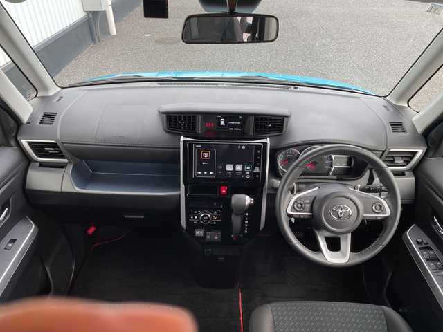 トヨタ ルーミー カスタムG 千葉県 2020(令2)年 2.1万km ターコイズブルーマイカメタリック 純正9インチディスプレイオーディオ/(フルセグTV/BT/FM/AM)/ドライブレコーダー前後/衝突被害軽減システム/バックカメラ/追従式クルーズコントロール/両側パワースライドドア/横滑り防止装置/ビルトインETC/アイドリングストップ/LEDヘッドライト/フォグランプ/オートライト/ウィンカーミラー/電動格納ミラー/純正14インチAW/シートリフター/ブレーキホールド/電子制御パーキング/プッシュスタート/スマートキー/フロアマット/スペアキー/取扱説明書