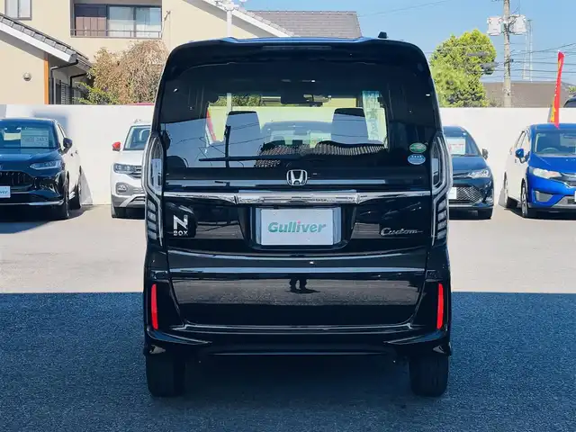 ホンダ Ｎ ＢＯＸ カスタム G L ホンダセンシング 大分県 2018(平30)年 3.8万km クリスタルブラックパール 〇社外メモリーナビ（AVIC-RZ802）/　CD/DVD/MSV/BT/フルセグ/〇バックカメラ/〇ETC/〇ホンダセンシング/〇ACC/〇LKA/〇横滑り防止/〇純正LEDヘッドライト/〇純正フォグランプ/〇片側パワースライドドア/〇ECONモード/〇フロアマット/〇ドアバイザー/〇プライバシーガラス/〇保証書/〇スペアキー/〇スマートキー/〇エンジンプッシュスタート
