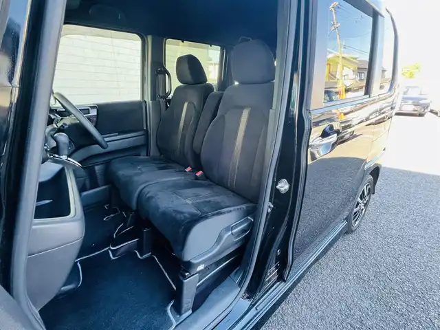 ホンダ Ｎ ＢＯＸ カスタム G L ホンダセンシング 大分県 2018(平30)年 3.8万km クリスタルブラックパール 〇社外メモリーナビ（AVIC-RZ802）/　CD/DVD/MSV/BT/フルセグ/〇バックカメラ/〇ETC/〇ホンダセンシング/〇ACC/〇LKA/〇横滑り防止/〇純正LEDヘッドライト/〇純正フォグランプ/〇片側パワースライドドア/〇ECONモード/〇フロアマット/〇ドアバイザー/〇プライバシーガラス/〇保証書/〇スペアキー/〇スマートキー/〇エンジンプッシュスタート