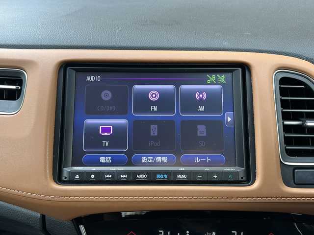 ホンダ ヴェゼル ハイブリッド Z ホンダセンシング 静岡県 2020(令2)年 3.9万km プレミアムクリスタルレッドM 純正ナビ/・CD/DVD/ipod/SD/USB/AUX/Bluetooth/・ラジオ/フルセグTV/主要装備/・シートヒーター　/・レーンキープアシスト　/・コーナーセンサー　/・ホールド　/・ヒーテッドドアミラー　/・ＥＴＣ　/・ステアリングリモコン　/・オートライト　/・パドルシフト　/・レーダークルーズコントロール　/・パドルシフト/・プッシュスタート/・スマートキー/・バックカメラ/・純正アルミホイール