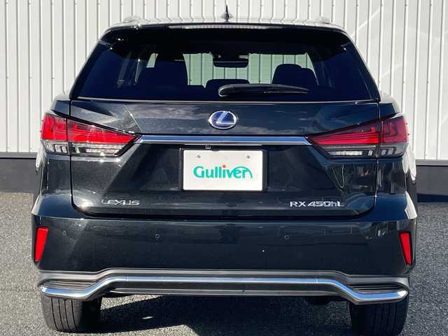 レクサス ＲＸ 450hL 千葉県 2022(令4)年 2.9万km グラファイトブラックガラスフレーク 純正メーカーOP12.3インチナビ/(フルセグTV/BT/CD/DVD/FM/AM)/全周囲カメラ/ヘッドアップディスプレイ/ブラインドスポットモニター/衝突被害軽減システム/車線逸脱警報/追従式クルーズコントロール/レザーシート/横滑り防止装置/ビルトインETC2.0/アイドリングストップ/LEDヘッドライト/フォグランプ/オートライト/ウィンカーミラー/電動格納ミラー/純正20インチAW/シートヒーター/エアシート/シートリフター/ステアリングヒーター/パドルシフト/プッシュスタート/スマートキー/フロアマット/スペアキー/取扱説明書/保証書