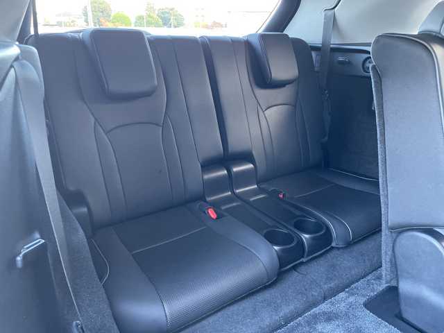 レクサス ＲＸ 450hL 千葉県 2022(令4)年 2.9万km グラファイトブラックガラスフレーク 純正メーカーOP12.3インチナビ/(フルセグTV/BT/CD/DVD/FM/AM)/全周囲カメラ/ヘッドアップディスプレイ/ブラインドスポットモニター/衝突被害軽減システム/車線逸脱警報/追従式クルーズコントロール/レザーシート/横滑り防止装置/ビルトインETC2.0/アイドリングストップ/LEDヘッドライト/フォグランプ/オートライト/ウィンカーミラー/電動格納ミラー/純正20インチAW/シートヒーター/エアシート/シートリフター/ステアリングヒーター/パドルシフト/プッシュスタート/スマートキー/フロアマット/スペアキー/取扱説明書/保証書