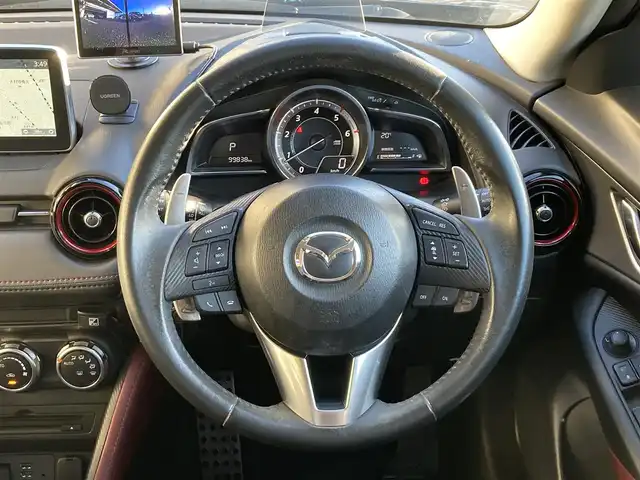 マツダ ＣＸ－３ XD ツーリング 静岡県 2016(平28)年 10万km ディープクリスタルブルーマイカ (株)IDOMが運営する【じしゃロン焼津店】の自社ローン専用車両になります。こちらは現金またはオートローンご利用時の価格です。自社ローンご希望の方は別途その旨お申付け下さい　/純正ＳＤナビ/（フルセグＴＶ/Ｂｌｕｅｔｏｏｔｈ接続/ＣＤ/ＤＶＤ）/衝突軽減ブレーキ/レーダークルーズ/レーンキープアシスト/ブラインドスポットモニター/バックカメラ/コーナーセンサー/ＥＴＣ/レザーシート/プッシュスタート＆スマートキー/LEDヘッドライト/オートライト