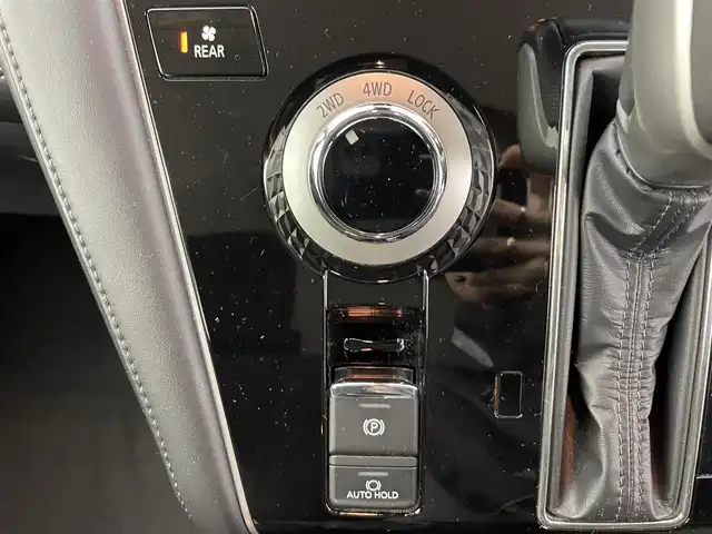 三菱 デリカＤ：５ G 富山県 2019(令1)年 4.1万km ダイヤモンドブラックマイカ 4WD/社外オーディオ（カロツェリアFH-4400）/　　　－－CD、bluetooth/全周囲カメラ/ETC/純正１８インチAW/両側パワースライドドア/ACC/衝突軽減/レーンキープ/スマートキー/プッシュスタート/オートライト/LEDヘッドライト/フォグ/純正バイザー/パドルシフト/オートホールド/スペアキー