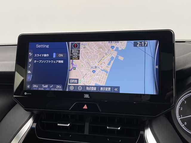トヨタ ハリアー Z レザーパッケージ 鹿児島県 2020(令2)年 3.6万km ブラック 純正12.3型ナビ/（AM/FM/Bluetooth/フルセグ）/調光パノラマルーフ/JBLプレミアムサウンドシステム/セーフティセンス/・プリクラッシュセーフティ/・レーントレーシングアシスト/・レーダークルーズコントロール/・アダプティブハイビームシステム/・ロードサインアシスト/ブラインドスポットモニター/パーキングサポートブレーキ/デジタルインナーミラー/ヘッドアップディスプレイ/ハンズフリーパワーバックドア/レザーシート/前席パワーシート（運転席メモリー機能付）/シートヒーター／ベンチレーション/ドライブレコーダー/革巻きステアリング/ステアリングヒーター/スマートキー/電動パーキングブレーキ/ブレーキホールド/LEDヘッドランプ/フォグランプ/オートライト/電動格納ミラー/純正19インチAW/純正フロアマット/W/サイド/カーテンエアバッグ