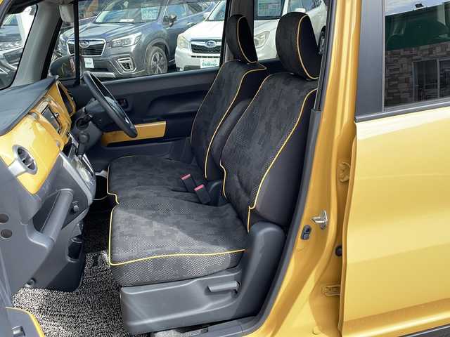 スズキ ハスラー G 徳島県 2019(平31)年 7.6万km アクティブイエロー/ブラック2トーンルーフ 7インチナビ/シートヒーター（D+N席）/デュアルカメラブレーキサポート/ハロゲンヘッドライト/ステアリングスイッチ/ETC/電格ミラー/ドアバイザー/プッシュスタート/スマートキー/スペアキー/保証書/取扱説明書