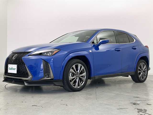レクサス ＵＸ 200 Fスポーツ 宮城県 2018(平30)年 4.6万km セレスティアルブルーガラスフレーク 禁煙車/サンルーフ/マークレビンソン/赤レザーシート/Lexus Safety System＋		/・プリクラッシュセーフティ/・レーントレーシングアシスト/・ITS Connect/・レーダークルーズコントロール		/・オートマチックハイビーム	/・ロードサインアシスト/ヘッドアップディスプレイ/ブラインドスポットモニター/純正ナビ/・CD.DVD.BT.USB.AUX/フルセグTV/アラウンドビューモニター/パワーシート(D.N)/シートメモリー(D)/シートヒーター(D.N)/エアーシート(D.N)/ステアリングヒーター/ステアリングスイッチ/パドルシフト/ドライブレコーダー(F.R)/ビルトインETC2.0/LEDヘッドライト