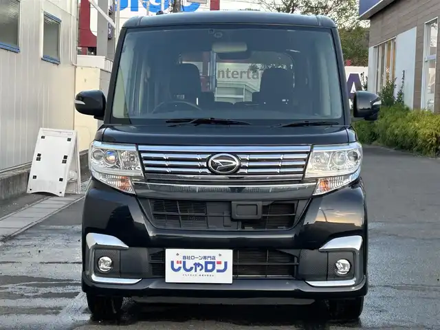 ダイハツ タント カスタム X 福島県 2016(平28)年 8.3万km ブラックマイカメタリック (株)IDOMが運営する【じしゃロン福島店】の自社ローン専用車両になります。こちらは現金またはオートローンご利用時の価格です。自社ローンご希望の方は別途その旨お申付け下さい/社外ナビ（パイオニア）/フルセグテレビ/LEDヘッドライト/Bluetooth　AUDIO/フォグライト/片側パワースライドドア/オートエアコン/ETC/サンシェード