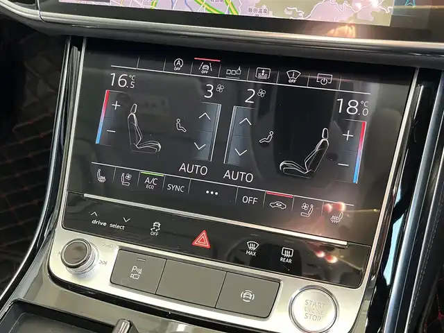 アウディ Ａ８ 60TFSIクワトロ 山形県 2018(平30)年 3.3万km グレイシアホワイトメタリック 純正ＨＤＤナビ　/フルセグＴＶ　/ＥＴＣ２．０　/３６０°カメラ　/Ｂｌｕｅｔｏｏｔｈ／ＵＳＢ/Ｄ／Ｎ席パワーシート　/Ｄ／Ｎ席シートヒーター・ベンチレーション　/電動リアゲート/オートライト/パワークロージングドア/アダプティブエアサスペンション