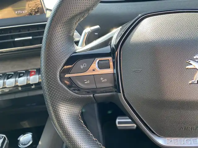 プジョー ３００８ GT ハイブリッド4 福岡県 2021(令3)年 2.2万km 青 ・1オーナー/・サンルーフ/・アクティブクルーズコントロール/・carplay/Bluetooth/USB/・バックカメラ/・ハーフレザーシート/シートヒーター/・ドライブレコーダー/・ETC/・純正18AW/・LEDライト/・ブラインドスポット/・パワーバックドア/・保証書/・取扱説明書