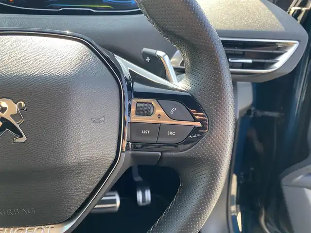 プジョー ３００８ GT ハイブリッド4 福岡県 2021(令3)年 2.2万km 青 ・1オーナー/・サンルーフ/・アクティブクルーズコントロール/・carplay/Bluetooth/USB/・バックカメラ/・ハーフレザーシート/シートヒーター/・ドライブレコーダー/・ETC/・純正18AW/・LEDライト/・ブラインドスポット/・パワーバックドア/・保証書/・取扱説明書